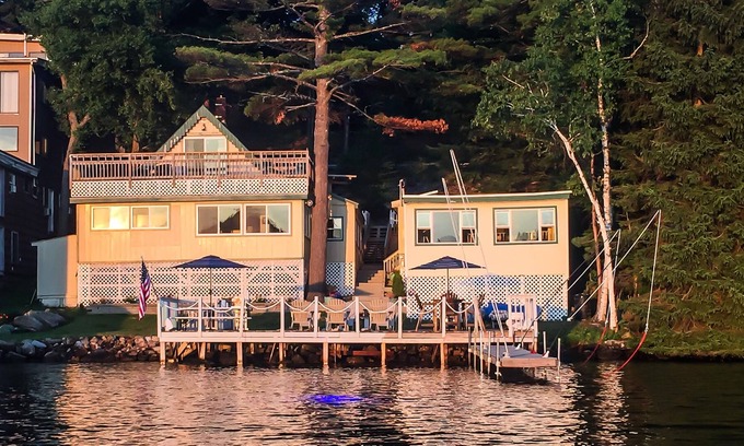 Laconia Cabaña | Compuesto frente al mar familia en el lago Winnipesaukee ahora la reserva de Verano 2017