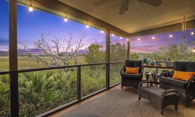 Saint Helena Island Casa | Waterfront Fripp Island Escape w/Stunning Sunsets
