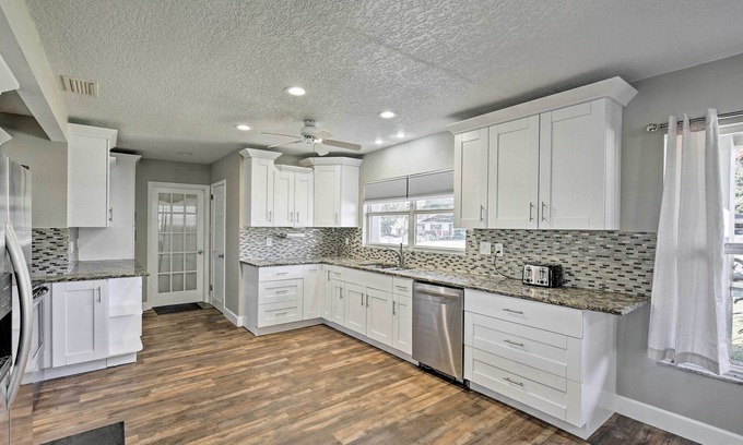 Orient Park Cabaña | Waterfront Gem w/ Pool, Dock & Lanai in Tampa!
