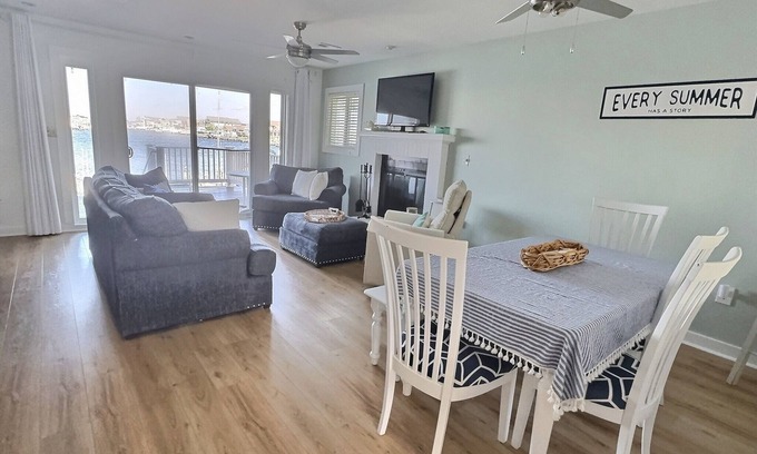 Caine Woods Casa | Waterfront Getaway-walk to beach and local favorites!