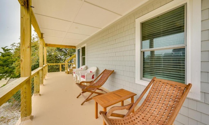 Ocracoke Apartamento | Waterfront Getaway with Dock and Views in Ocracoke!
