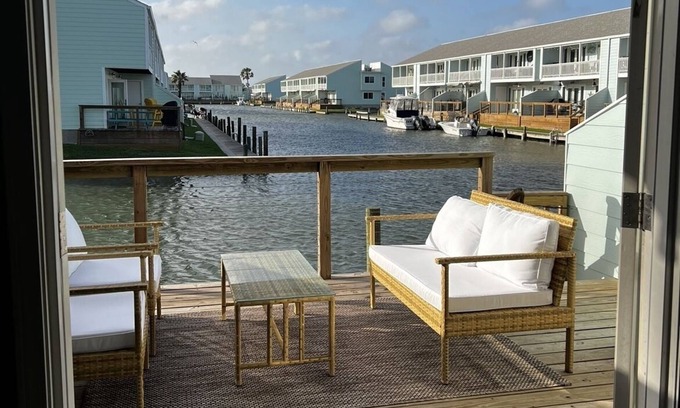 Key Allegro Casa | Waterfront Heaven with private boat slip on desirable Key Allegro, Rockport Tx