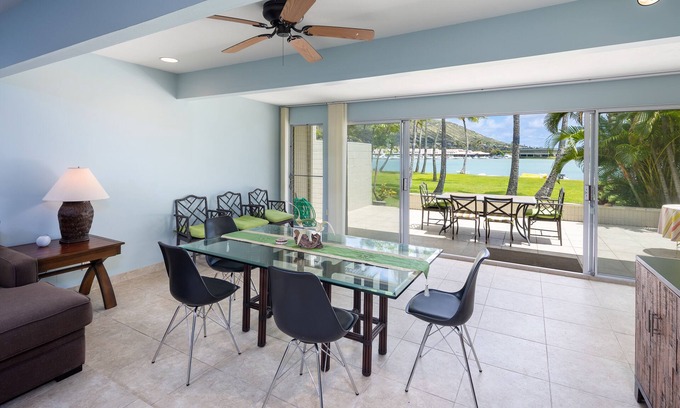 Portlock Casa | Waterfront Home near Beach. Peaceful Community w/ Swimming Pool and Boat Dock