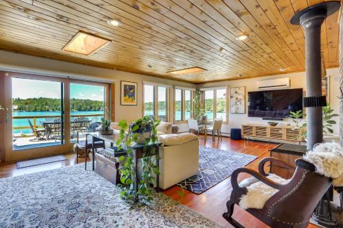 White Lake Casa | Waterfront Home on White Lake Near Bethel Woods!