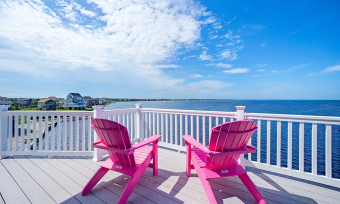 Brigands' Bay Casa | Waterfront home w/ private dock, hot tub, charcoal grill, A/C, multiple decks