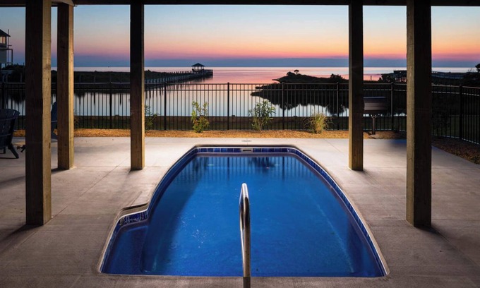 Salvo Casa | Waterfront Home with Panoramic Views in Black Dog Harbor, Salvo, NC