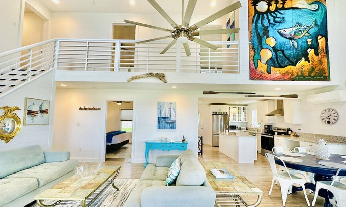 Fishing Creek Casa | Waterfront Hoopers Island Light House Point Vacation Rental Sunsets pet friendly