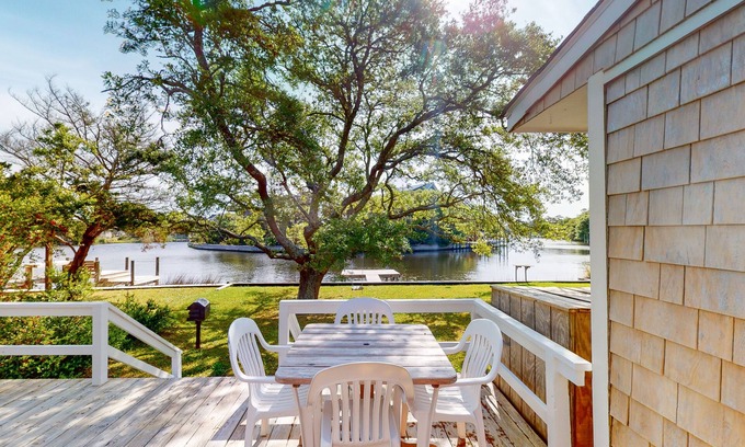 Brigands' Bay Casa | Waterfront House w/ Water View, Shared Pool, Private Washer/Dryer, & Free WiFi