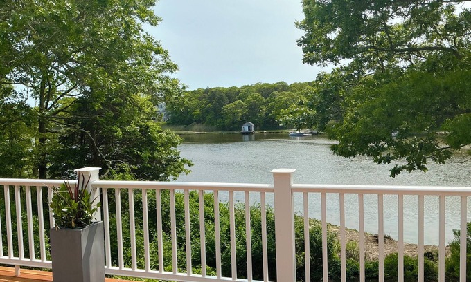 Centerville Casa | Waterfront Luxury on the Centerville River | Dock, Hot Tub, AC | Sleeps 12