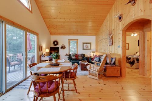 Mercer Casa | Waterfront Mercer Cabin with Wraparound Porch!