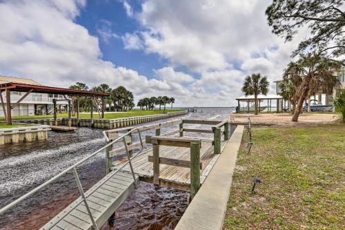 Panacea Casa | Waterfront Panacea Vacation Rental with Dock!