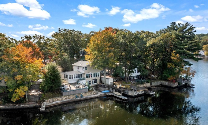 Hopkinton Casa | Waterfront Retreat | Dock, Kayak & Lake Views