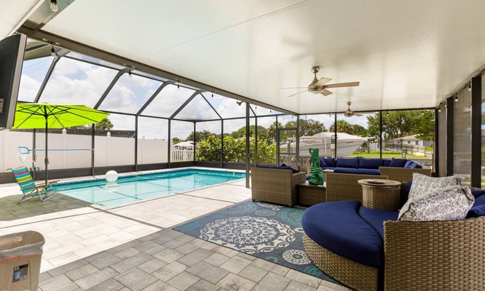 Riviera Bay Casa | Waterfront St. Pete Home - 4br 3ba, Pool, Dock & More!