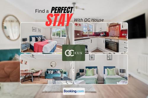 Gillingham Casa | Waterside House By OC House Short Lets & Serviced Accommodation Gillingham, Ramsgate, Folkestone With Beautiful River View
