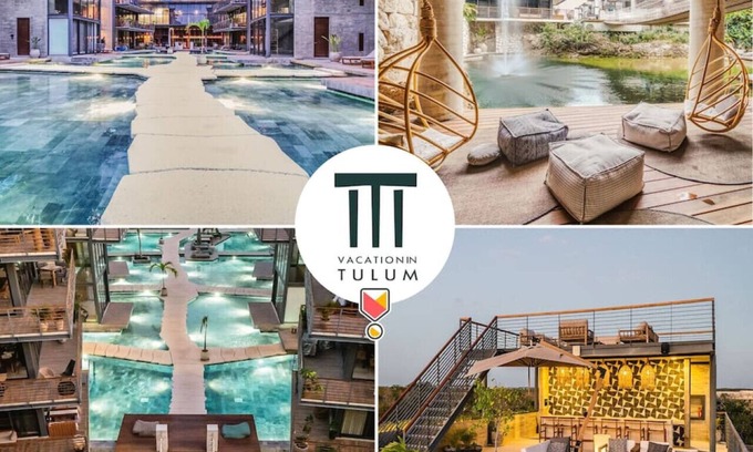 Playa Paraiso Condominio | Waterworld Tulum 1BR Cenote | GYM | Rooftop Pools
