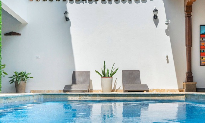 Playa Langosta Casa | Tenemos las mejores revisiones para esta villa colonial privado con piscina cubierta!