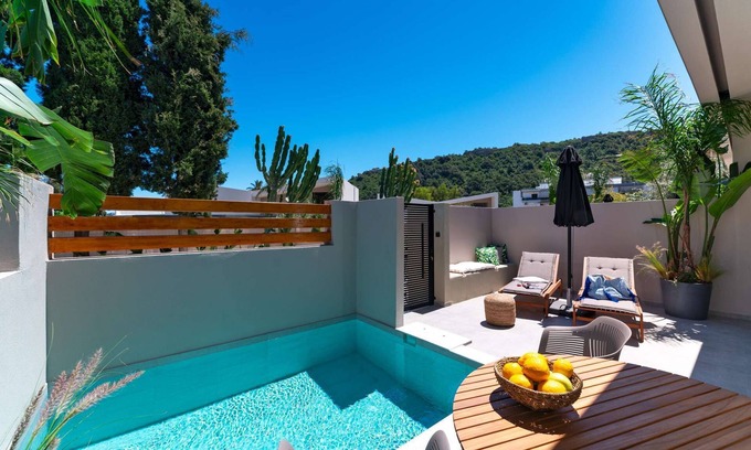 Ixia Apartamento | Welcome to Afesou Suites, your perfect sanctuary in the stunning coastal area of Ixia, Rhodes.