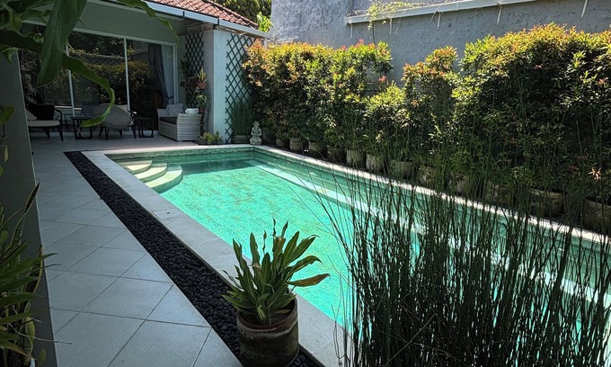 Sanur Kauh Villa | Welcome to our spacious villa, just a short 5-minute walk to Mertasari Beach.