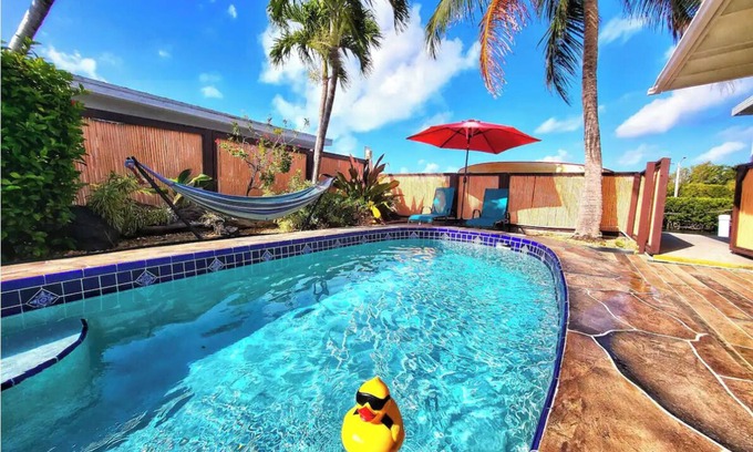 Key Colony Beach Casa | Welcome To Paradise! Private Pool, 40' Dock, SUPs, Kayak & Pet Friendly!