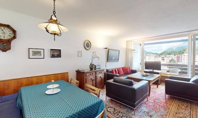 Sankt Moritz-Bad Apartamento | Well-kept holiday apartament house in a prime location in St.