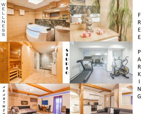 Prague 5 Apartamento | Wellness studio! Finnish sauna, Whirlpool, Gym & more!