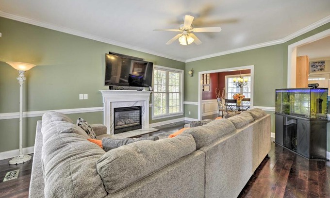 Wendell Casa | Wendell Home with Fenced Yard, Close to Raleigh