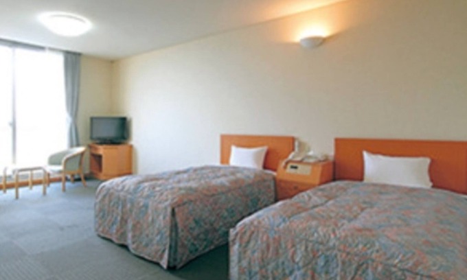 Shimonoseki Hotel | Westernstyle twin room with bath and toilet 1 / Shimonoseki Yamaguchi