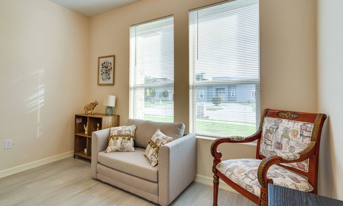 Brownsville Cabaña | Wfh-friendly Brownsville Home w/ Private Patio