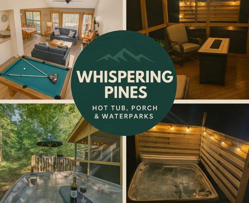 Tannersville Casa | Whispering Pines Hot Tub, Porch & Waterparks