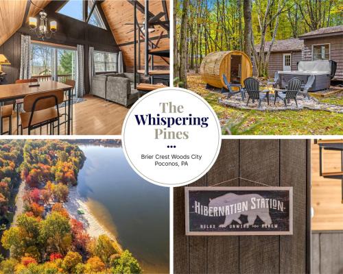 Briar Crest Woods Casa | Whispering Pines - Lake Access Hot Tub Fire Pit