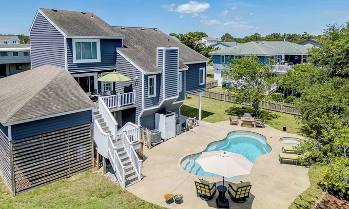 Sandbridge Casa | Whitecaps | 1,500 ft to the beach | Private Pool and Dog Friendly