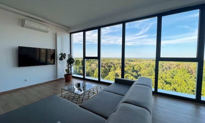 Przymorze Apartamento | Widok - Klima/Netflix/WiFi - Sauna - Parking Morze