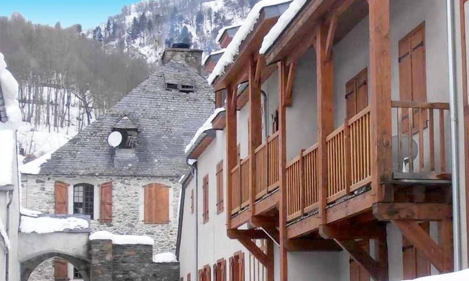 Vignec Apartamento | Wifi, 1.o piso, piscina, balcón, tv, local para esquís, 34m², Saint Lary Soulan