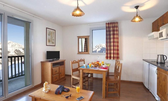 Germ Apartamento | Wifi, 50m de los comercios, fitness, piscina, sauna, parking, local para esquís, 32m², Peyragudes