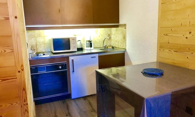 Correncon-en-Vercors Apartamento | Wifi, al pie de las pistas de esquí, 1.o piso, tv, 24m², Villard de Lans