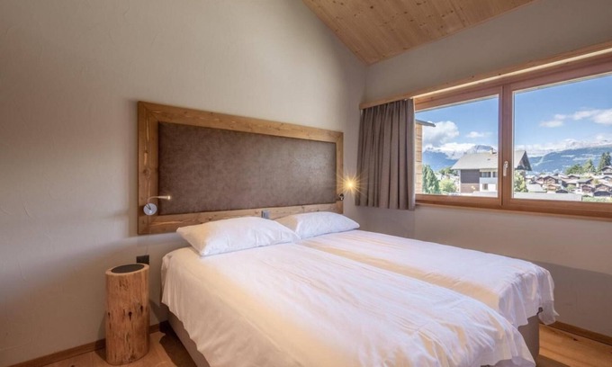 Vercorin Apartamento | Wifi, ski-in/ski-out & foot of the slopes, sauna, hammam, tv, ski locker, 67m², Vercorin