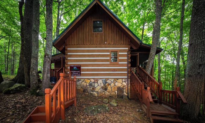 Cosby Cabina | Wildwood Flower -Rustic, cozy, authentic log cabin