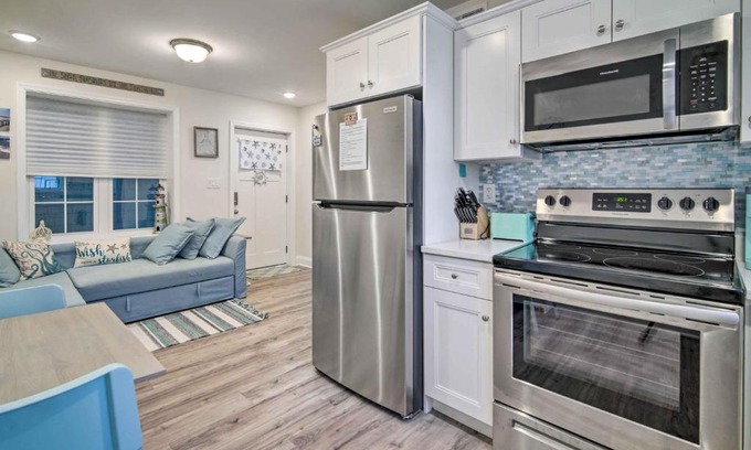 Cape May - Wildwood Apartamento | Wildwood Ground-Floor Condo with Community Pool