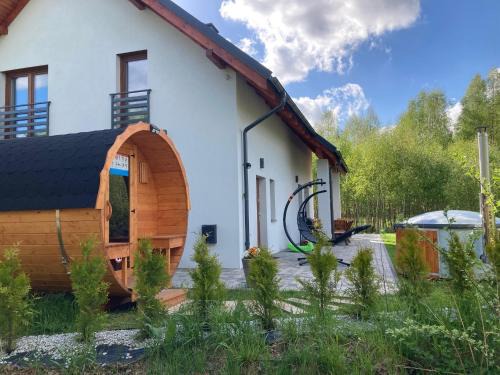 Chmielno Casa | Willa w Brzozach Sznurki Spokojna 1 - Chmielno, Kaszuby, dom, jezioro
