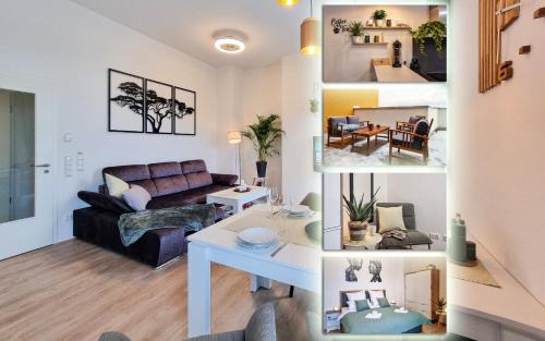 Limburg an der Lahn Apartamento | WiLUKA Penthouse mit großer Dachterasse nachhaltig eingerichtet Netflix