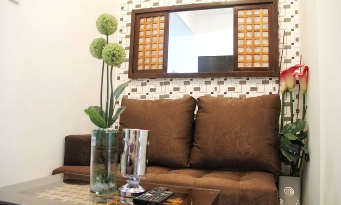 Tagaytay Apartamento | Acogedor WINDcondo en COOLsuites con vista verde