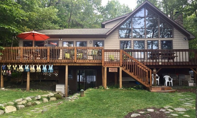 Gouldsboro Casa | Hermosa casa frente al lago frente al mar