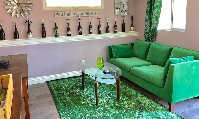 Paso Robles Cabaña | WINE WHIMSEY-The Westside Cottages 1 Bed/1 Bath with Jacuzzi