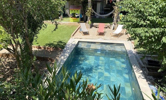 Saint-Georges-d'Orques Casa | Winegrower's house -garden/pool - village center