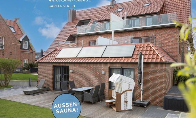 Juist Apartamento | Winkelschiffchen II mit Sauna