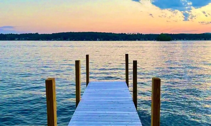 Laconia Cabaña | Winnipesaukee house w/ dock included.