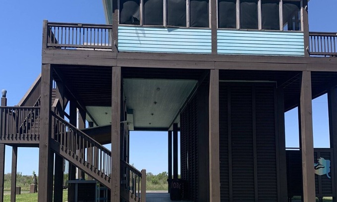 Port Bolivar Casa | Wiskey Blues: 4 BR, 2 BA House in Gilchrist, Sleeps 8