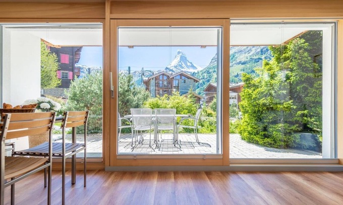 Zermatt Apartamento | Apartamento Haus Alpine de 4 estrellas con espectaculares vistas al Matterhorn