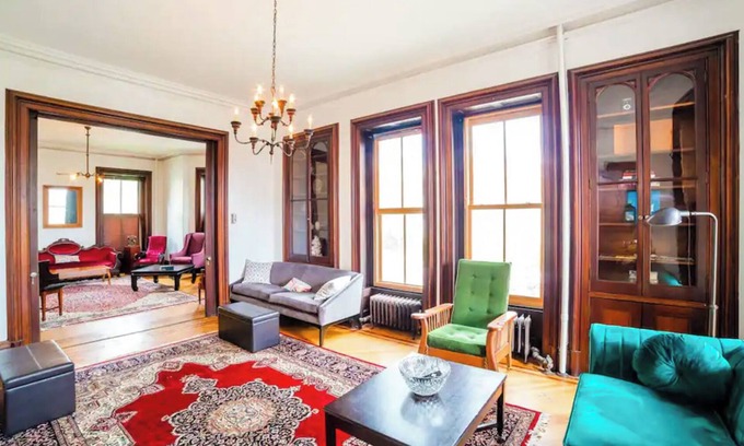 Newburgh Casa | Withers Mansion Large Groups - Hudson River Views!