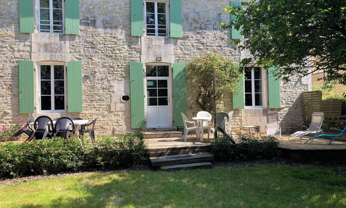 Damvix Casa | Casa típica en el corazón de la agradable Marais Poitevin